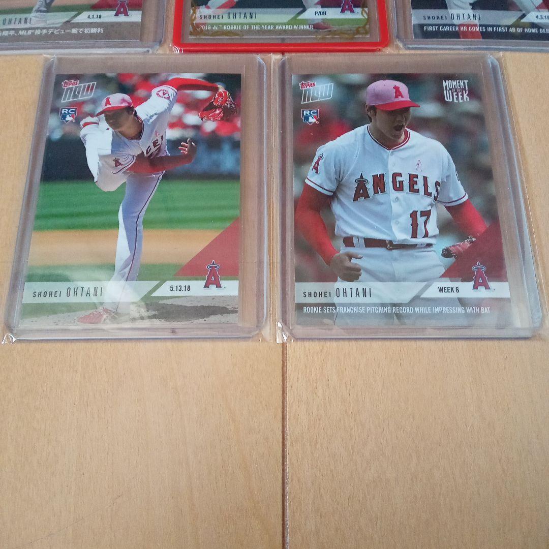 大谷翔平　TOPPS NOW 2018 RC ルーキーカード8枚 セット