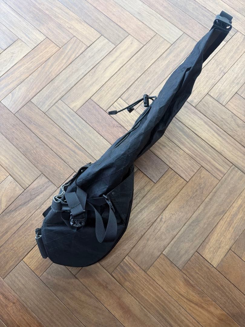 アクセサリー *FAIRWEATHER* seat bag (x-pac black)