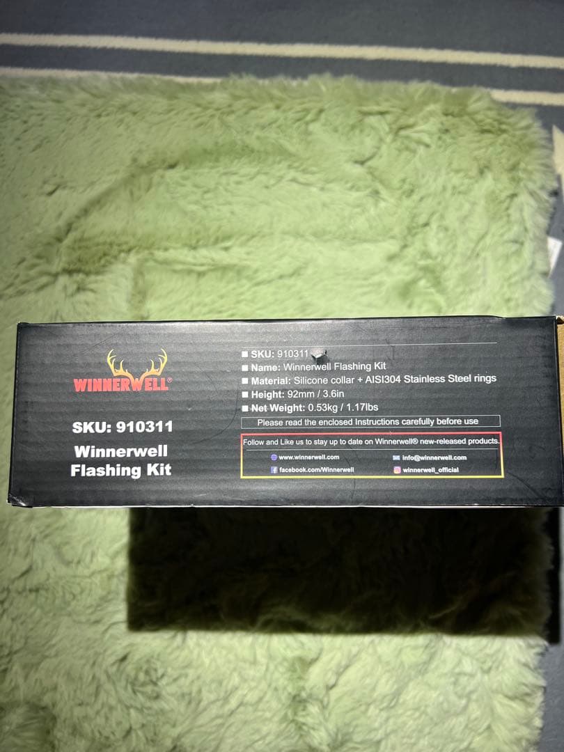 ウィンナーウェル フラッシングキット薪ストーブ専用 S/M(63mm)用