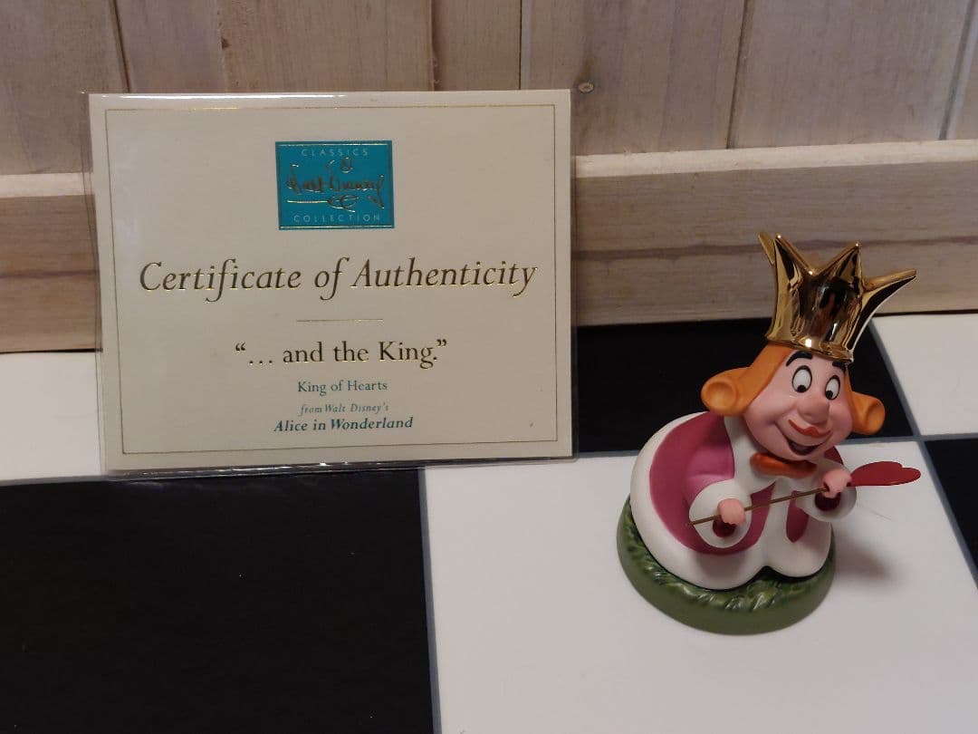 WDCC不思議の国のアリス★…and the King(ハートの王様)