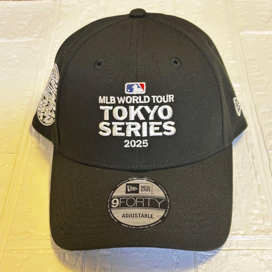 【新品】MLB 2025 TOKYO SERIES 限定 キャップ ブラック③