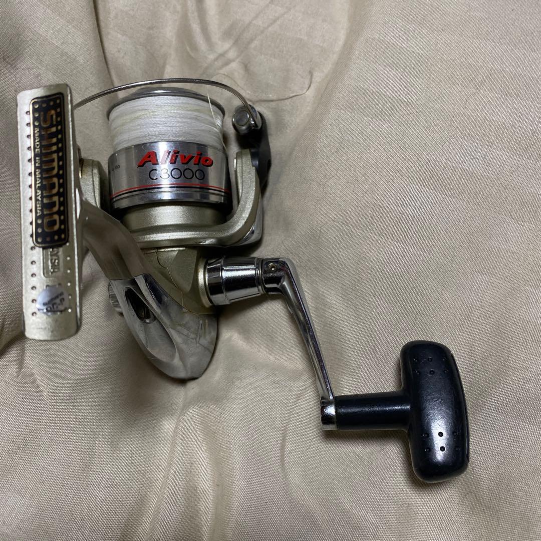 SHIMANO バスロッドFXS-66MB-2 とリールAlivio C3000
