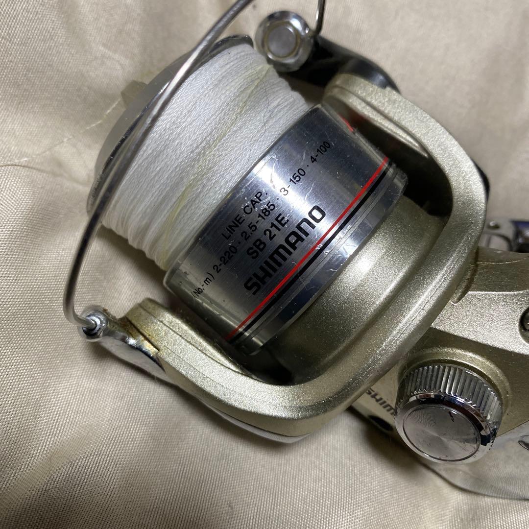 SHIMANO バスロッドFXS-66MB-2 とリールAlivio C3000
