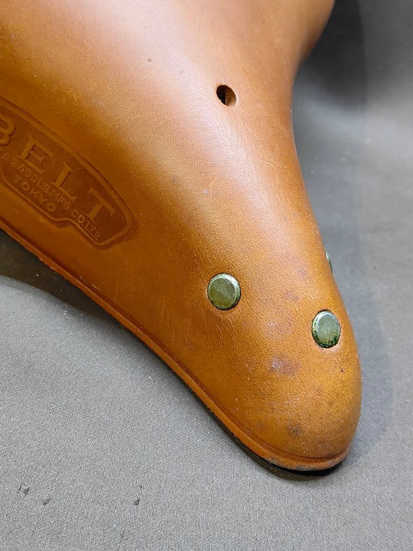 BELT FUJITA SADDLE MFG 　藤田サドル　レザー　ビンテージ