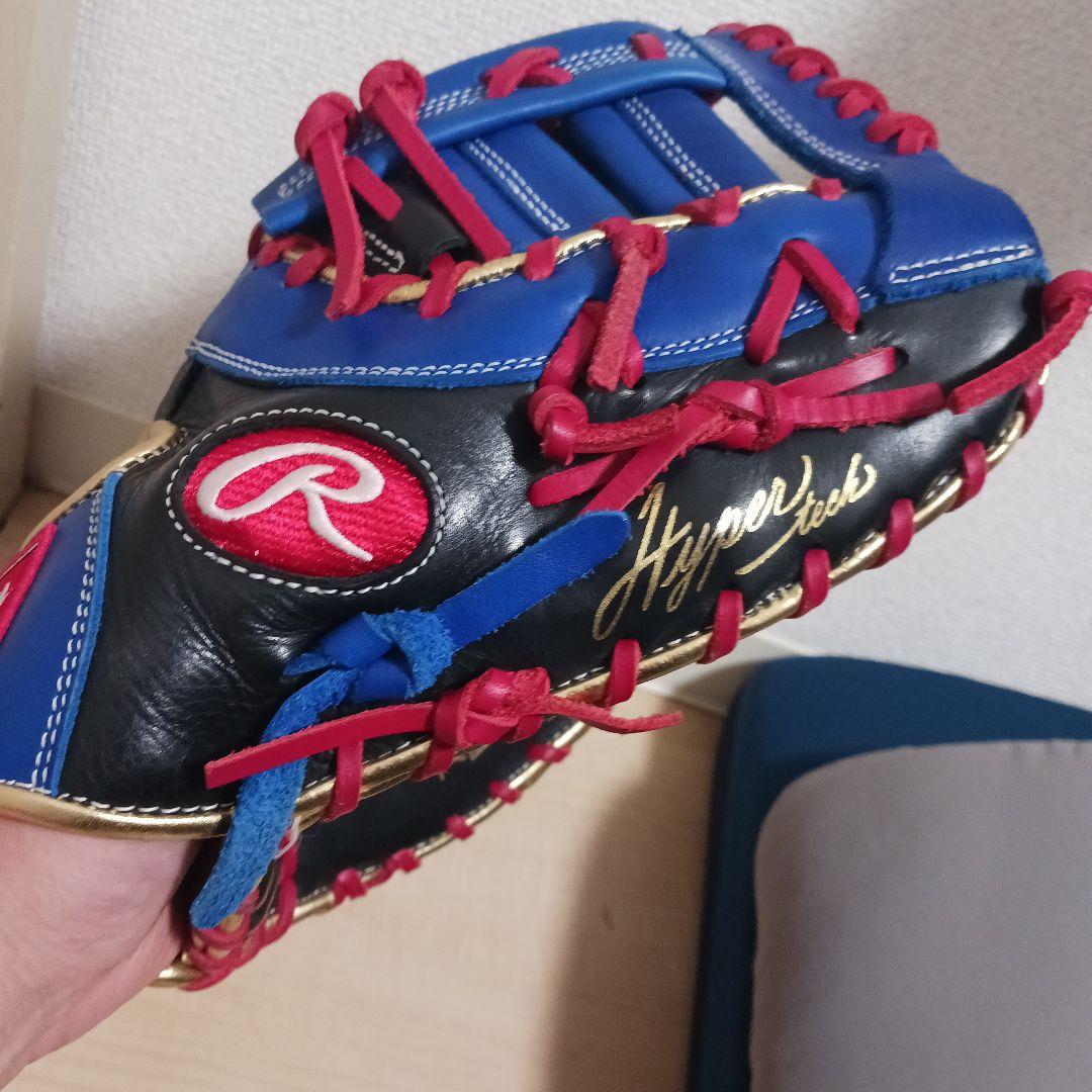最終値下げ!ローリングス Rawlings 軟式 ファーストミット 青/黒
