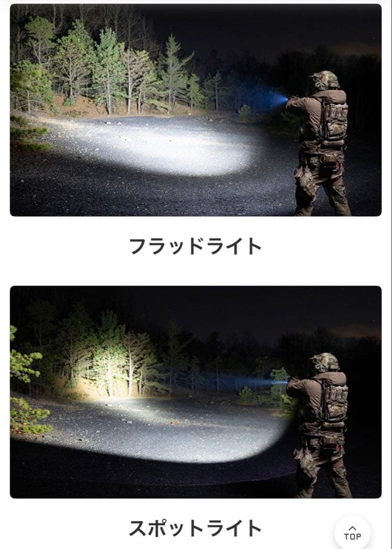 オーライト olight PL X タクティカルライト 1200ルーメン