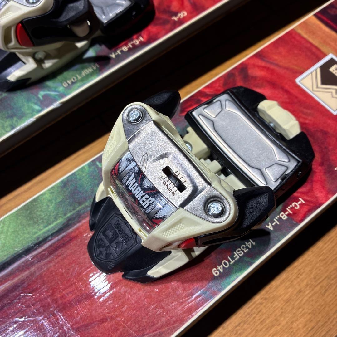 名機icelantic SCOUT SFC&MARKERセット　フリーライド
