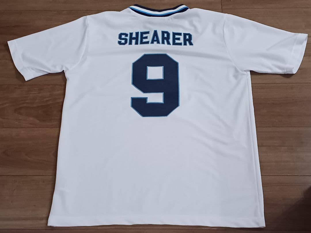 UMBRO イングランド代表 ユニフォーム 1996 SHEARER 背番号9