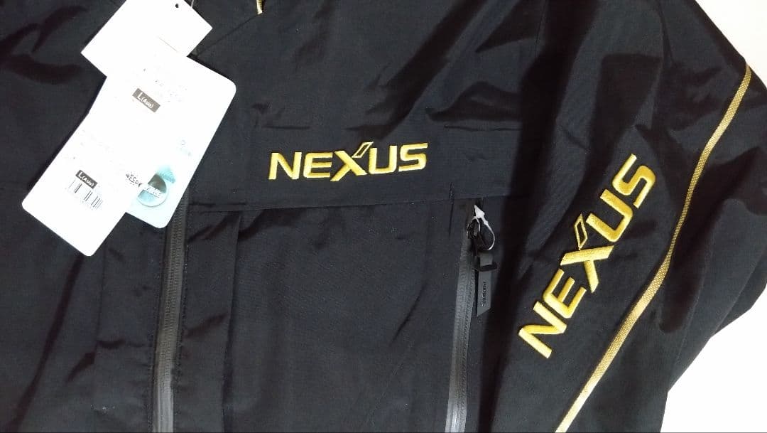 シマノ NEXUS・DS レインスーツ RA-125U ブラック　Lサイズ