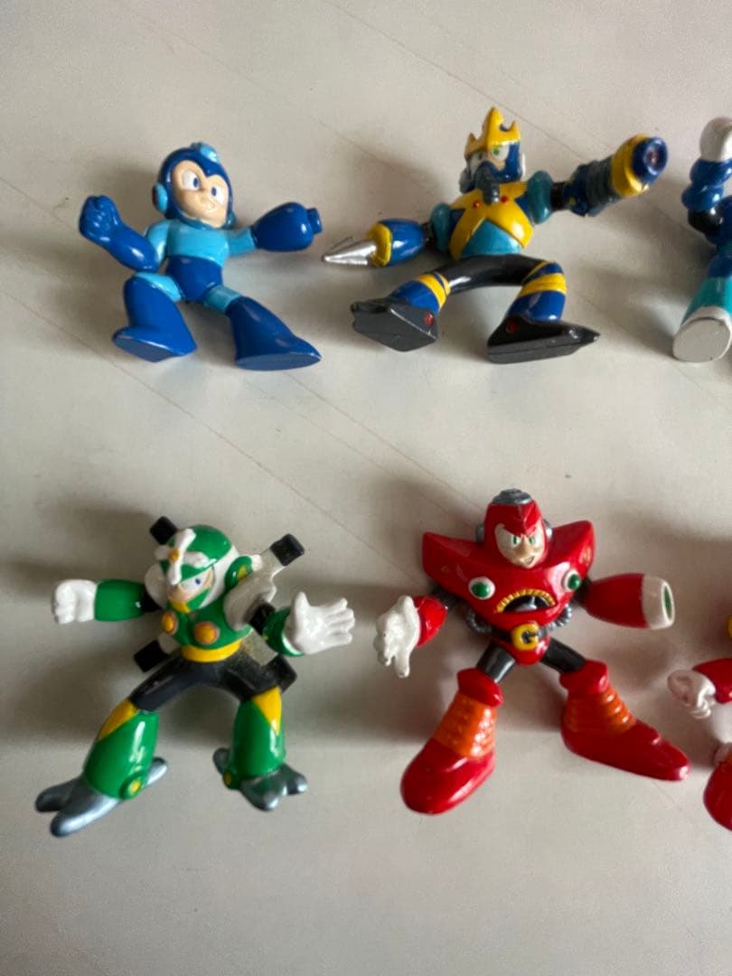 ロックマン フィギュア8体セット　フルカラー大決戦