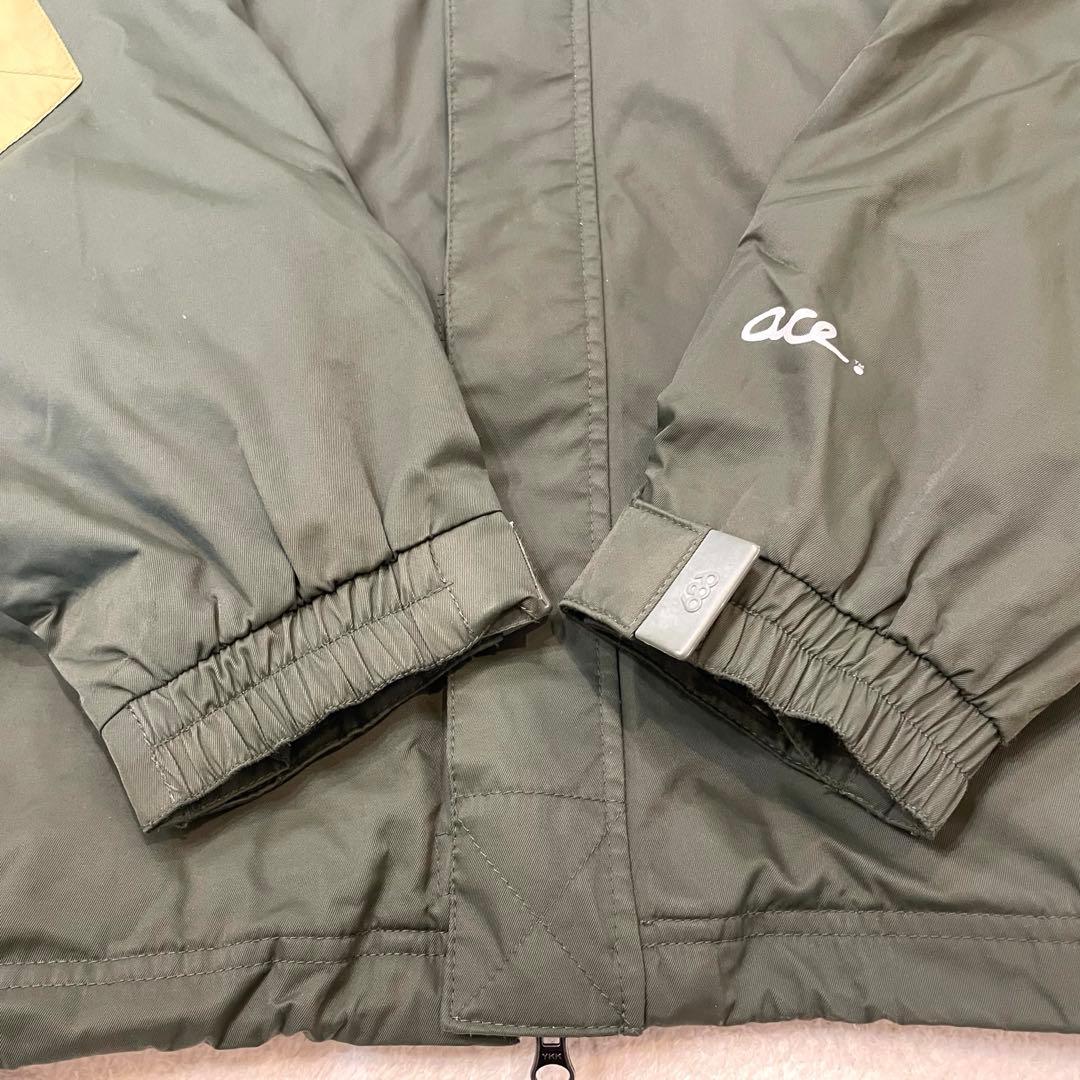 【美品】686 SIX EIGHT SIX × ace スノボジャケット M