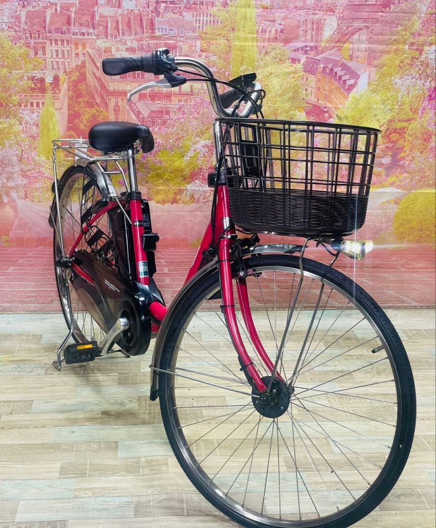 ZK3510 電動自転車 パナソニック ママチャリタイプ 26インチ 送料無料