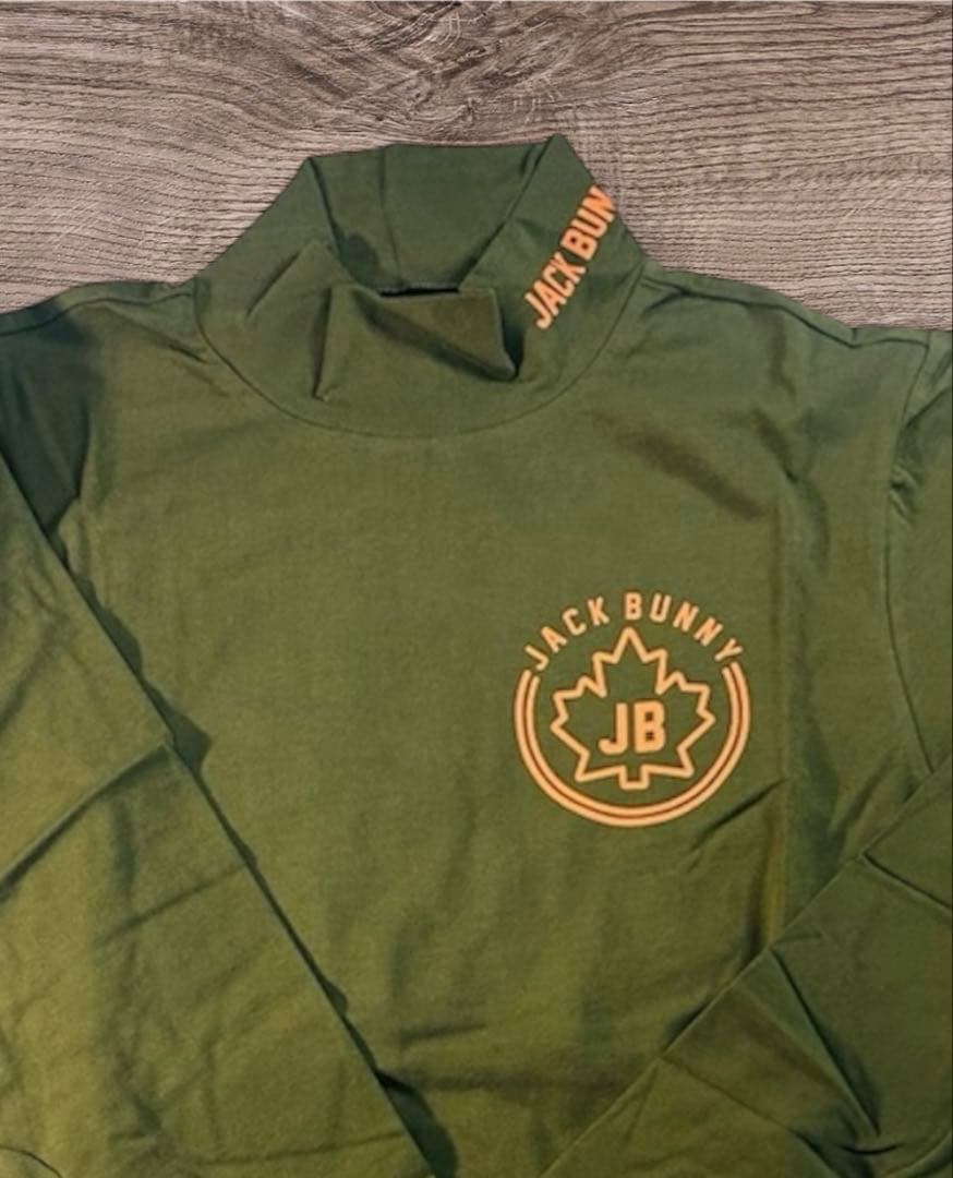 【新品・size4】ジャックバニー モックネック｜カーキ 希少色 春の即戦力！
