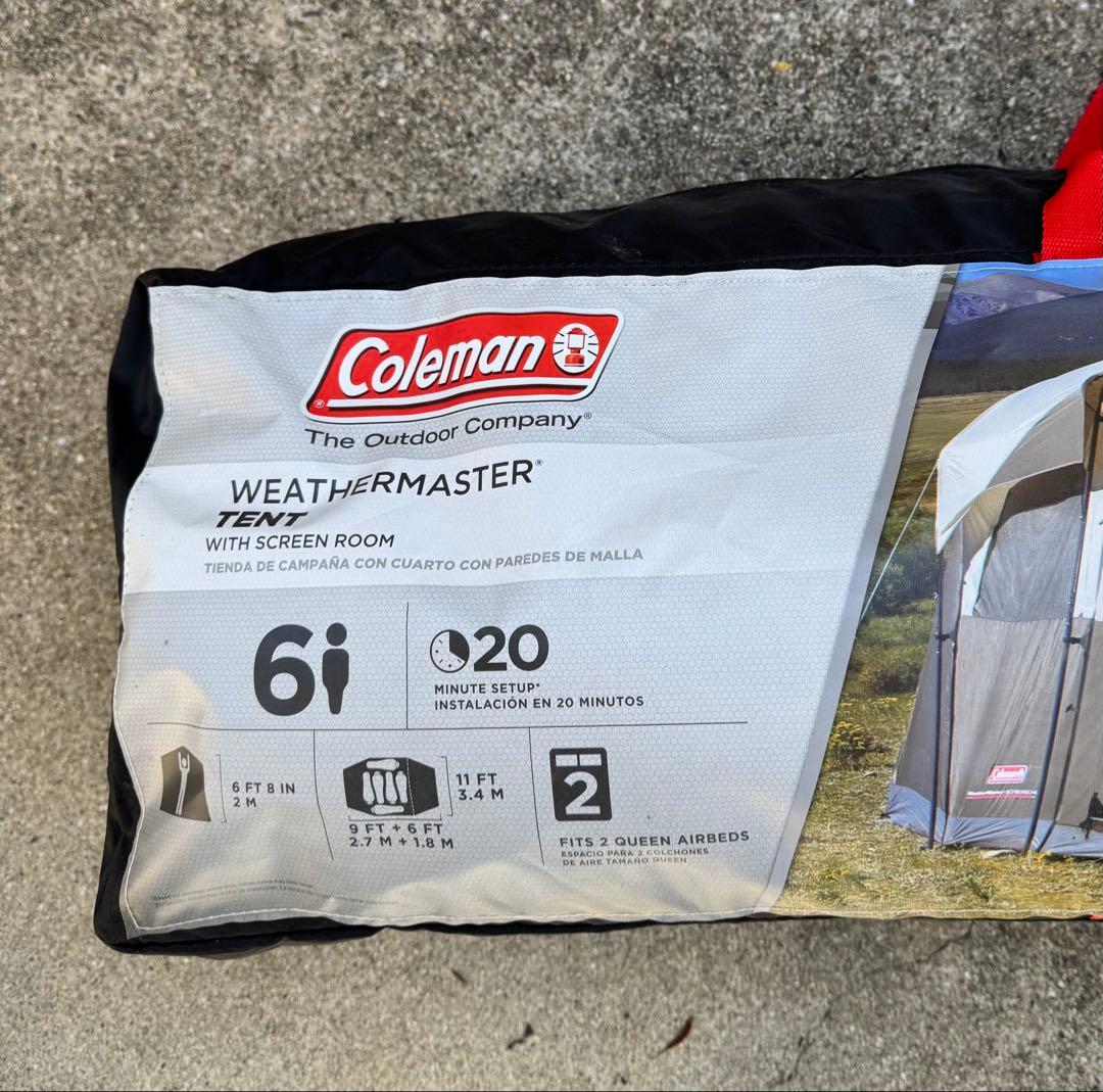 Coleman ウェザーマスター スクリーンテント 6人用