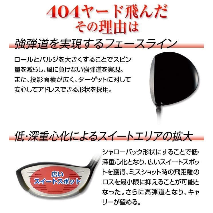 ☆新品ワークスゴルフ マキシマックスドライバー USTマミヤ VspecαⅣ