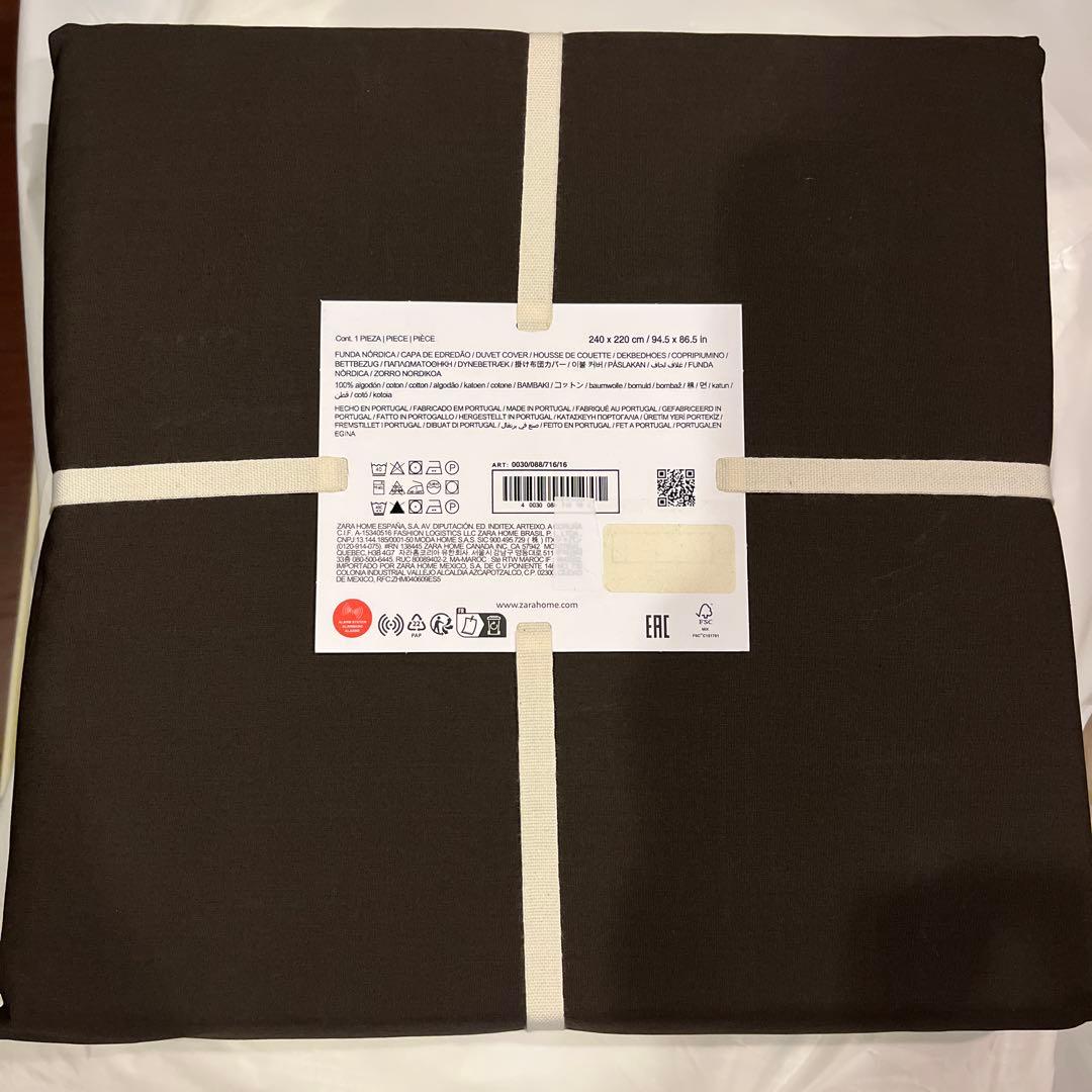 芋転がしたい【お値下げ】ZARA 掛け布団カバー240×220