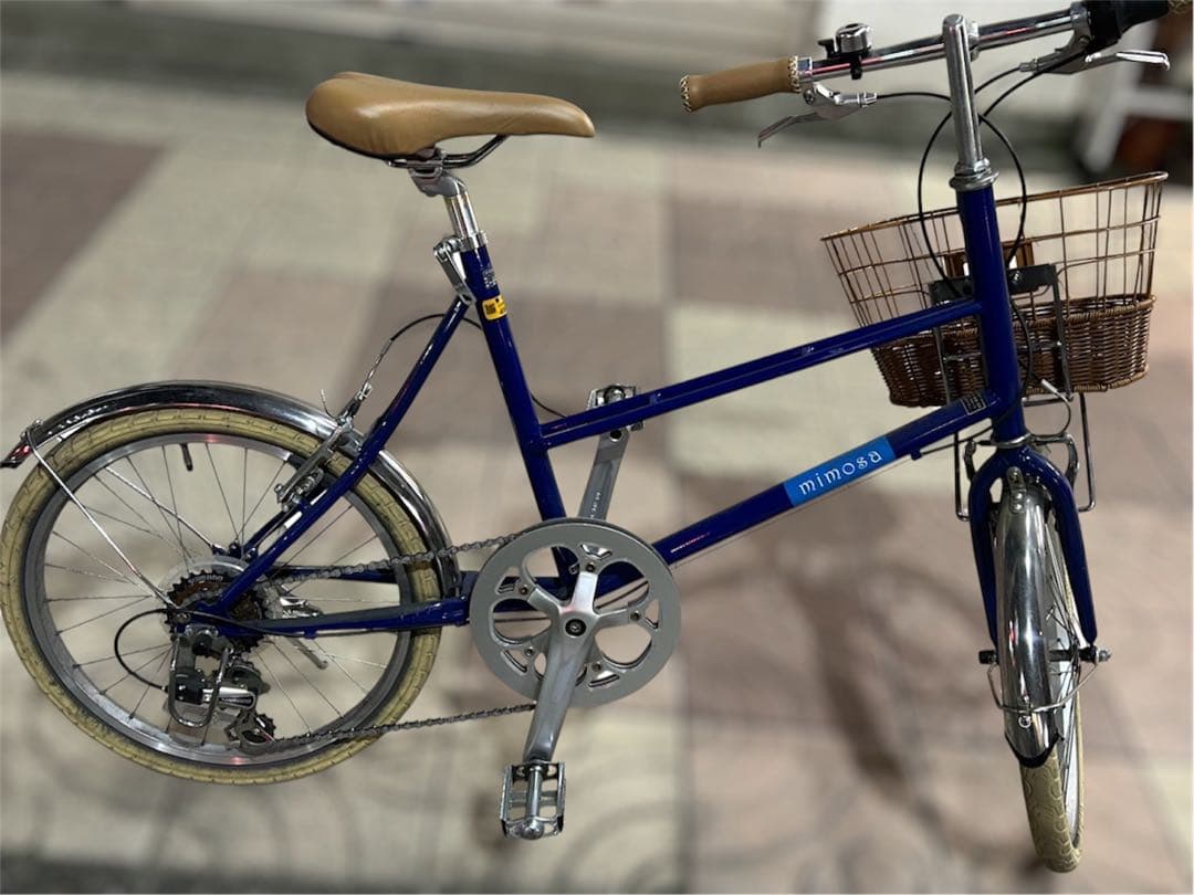 自転車 ミニベロ 20インチ 外装6段変速 mimosa(ミモザ) cyma