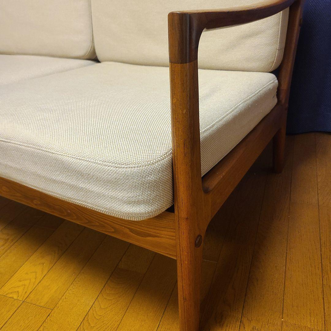 【引き取り優先】起立木工 ノルディ 2人掛けソファ IDC大塚家具 北欧