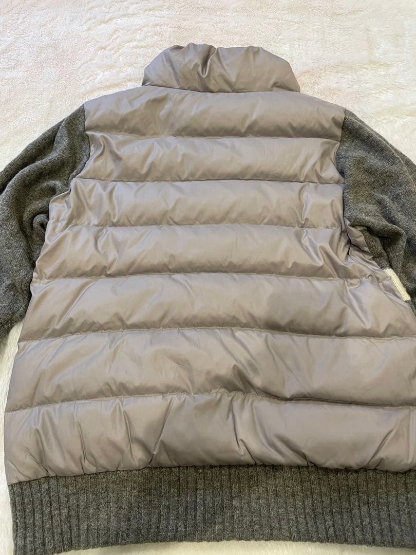 Munsingwear マンシングウェア ダウンニット　ダウンセーターフルジップ