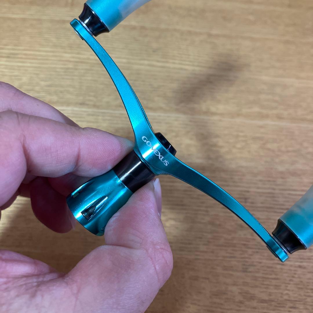 美品　ゴメクサス　エメラルダスカラー　ダブルハンドル　スタンド　セット
