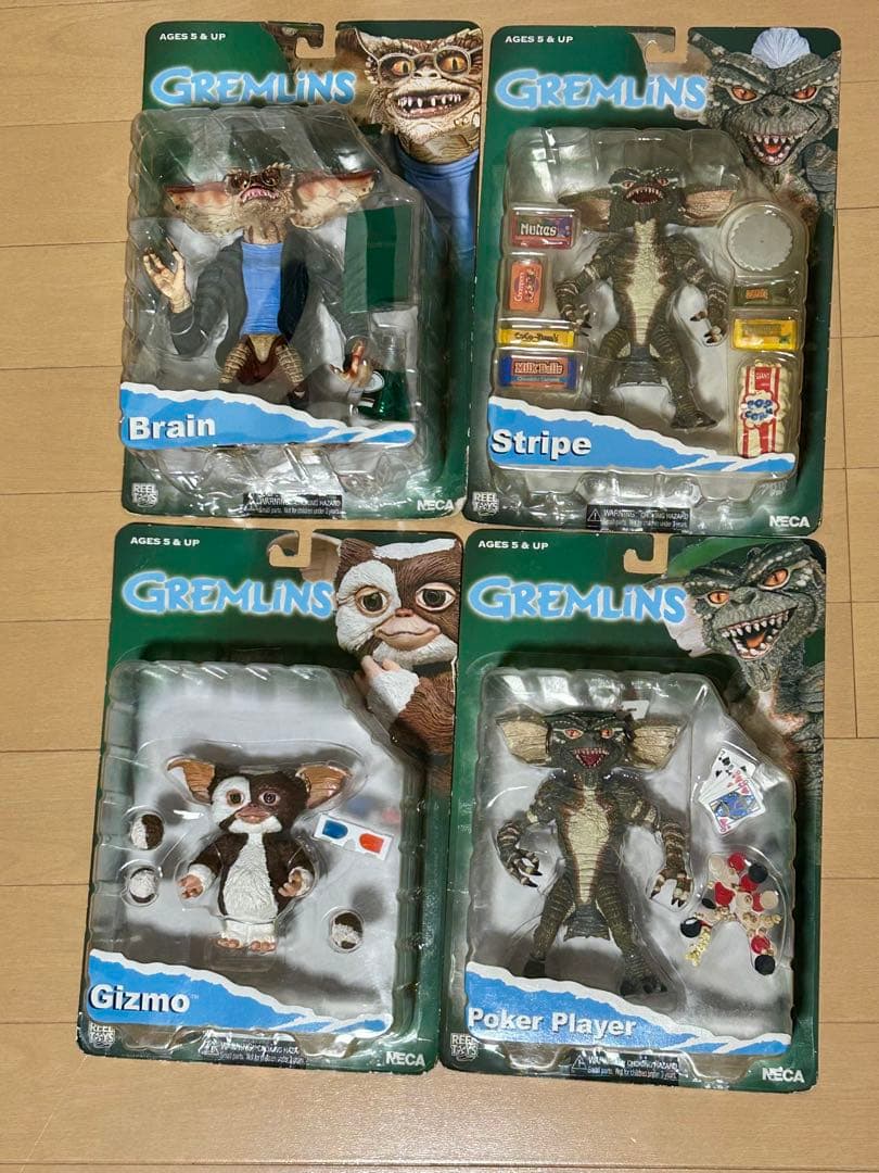NECA　グレムリン フィギュア　4体セット
