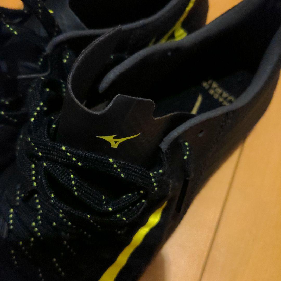 Mizuno レビュラP1GA206045サッカーシューズ 黒/黄