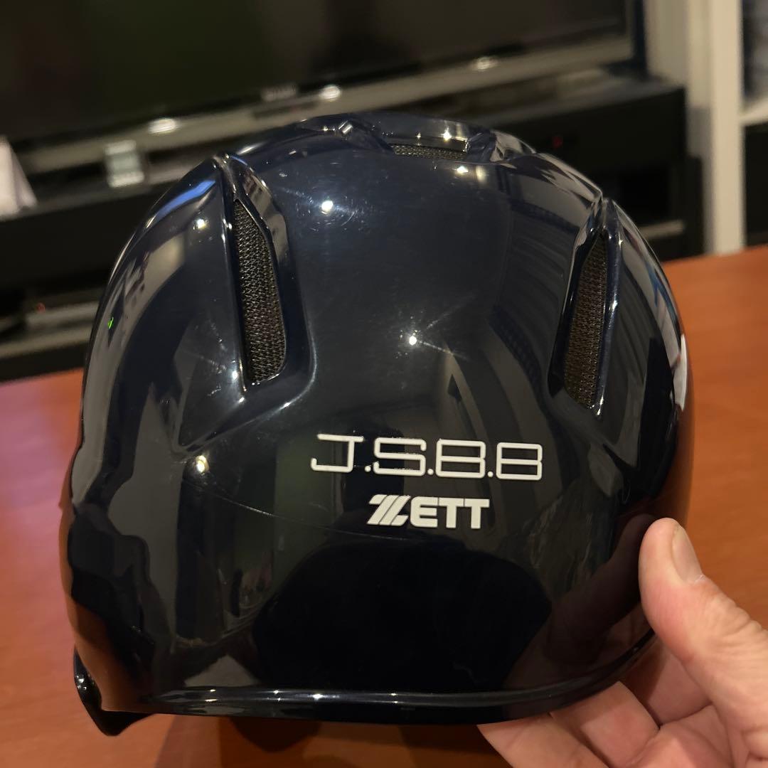 軟式野球ヘルメットフェイスガード付き右打者用