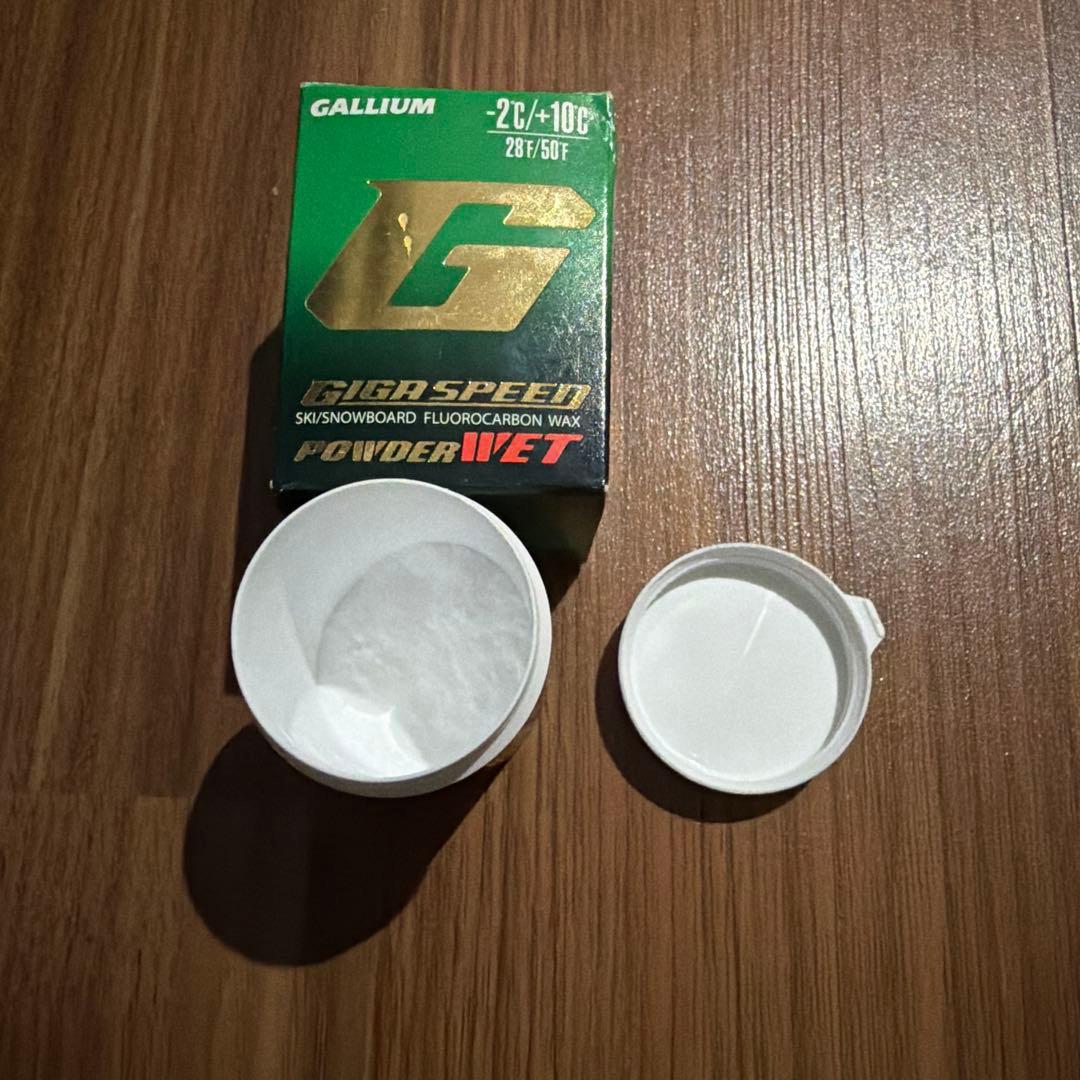 スキー GALLIUM GIGASPEED POWDER MOIST/WET
