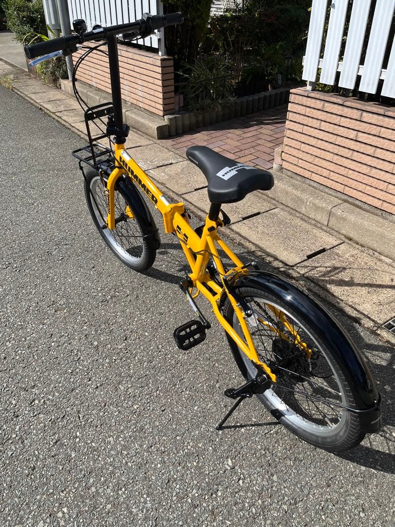 ハマー[HUMMER] FDB206 TANK-G 20インチ 折りたたみ自転車