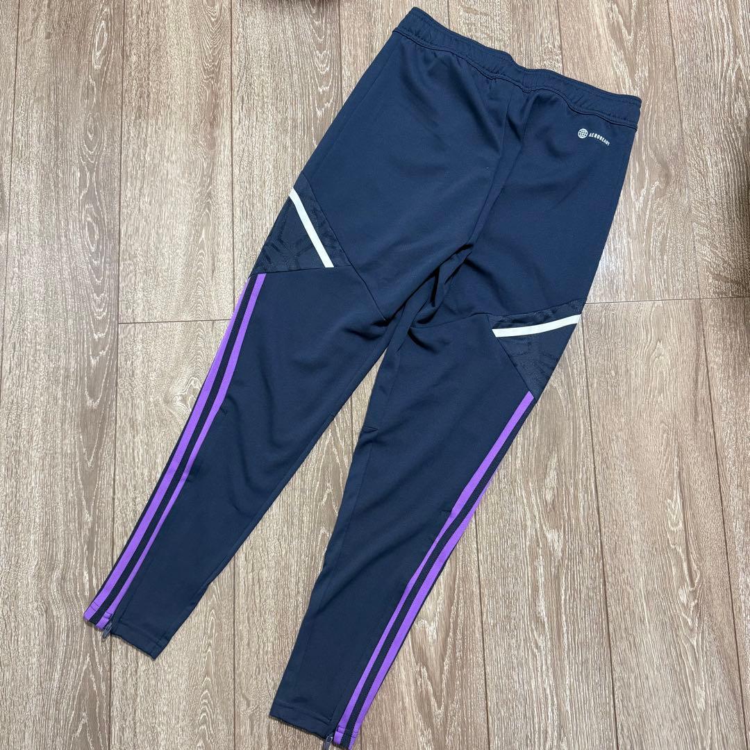 新品特価 adidas レアル・マドリード サッカー トレーニングパンツ L