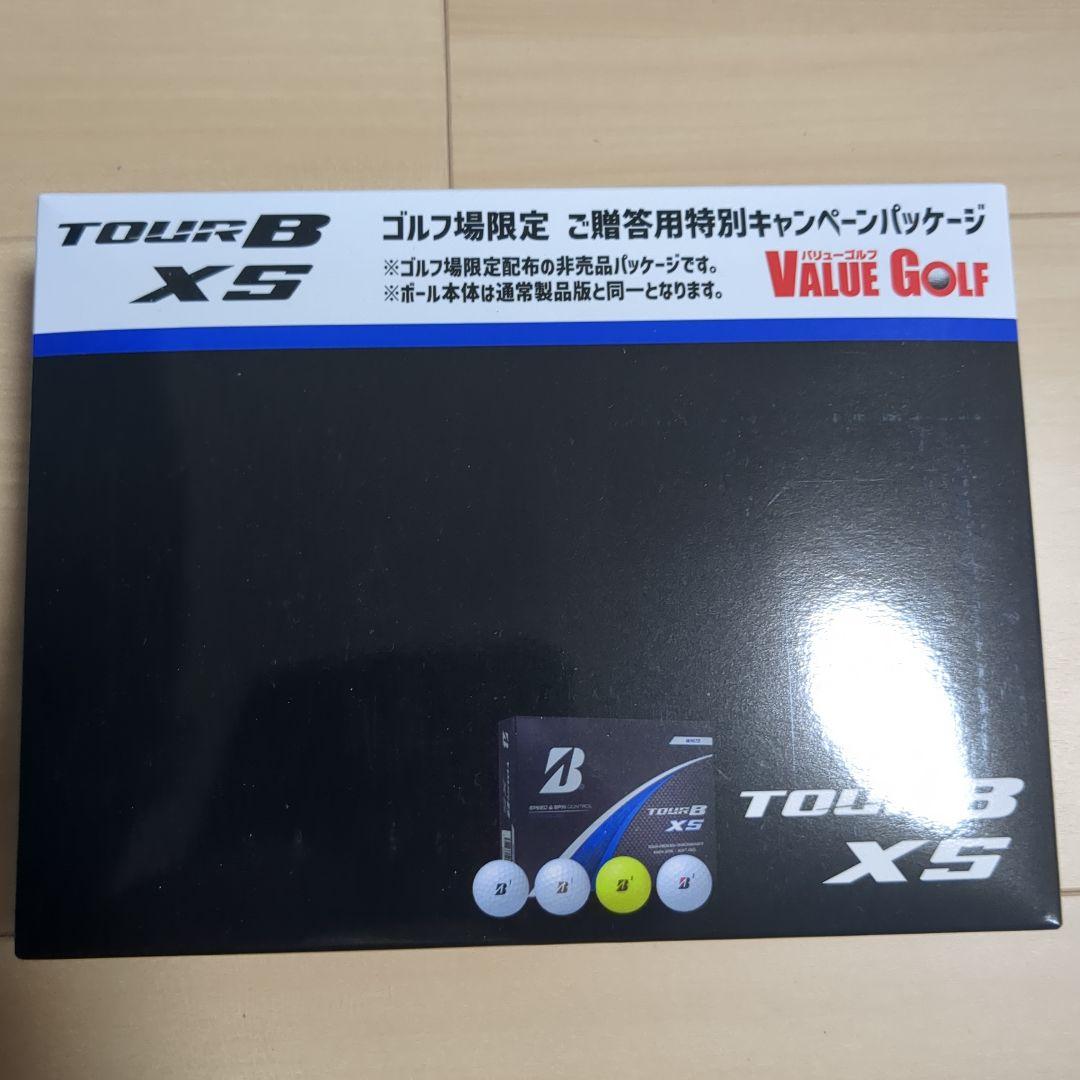 ブリヂストン TOUR B XS ゴルフボール 1ダース＋2スリーブ計18個入り