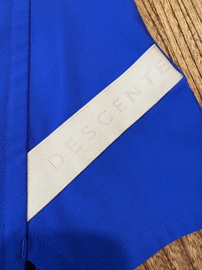 DESCENTE レディース ゴルフスカート 青