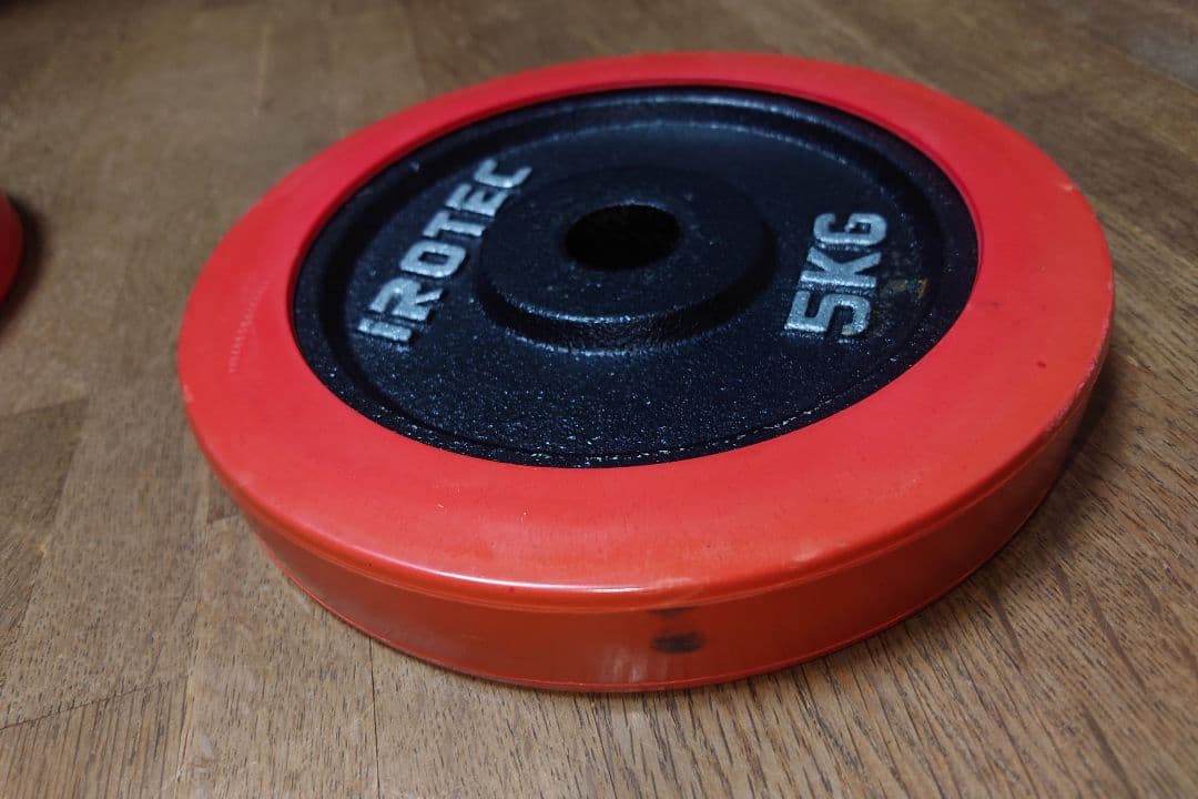 IROTECアイロテックラバープレート 穴径29mm レギュラータイプ/ダンベル