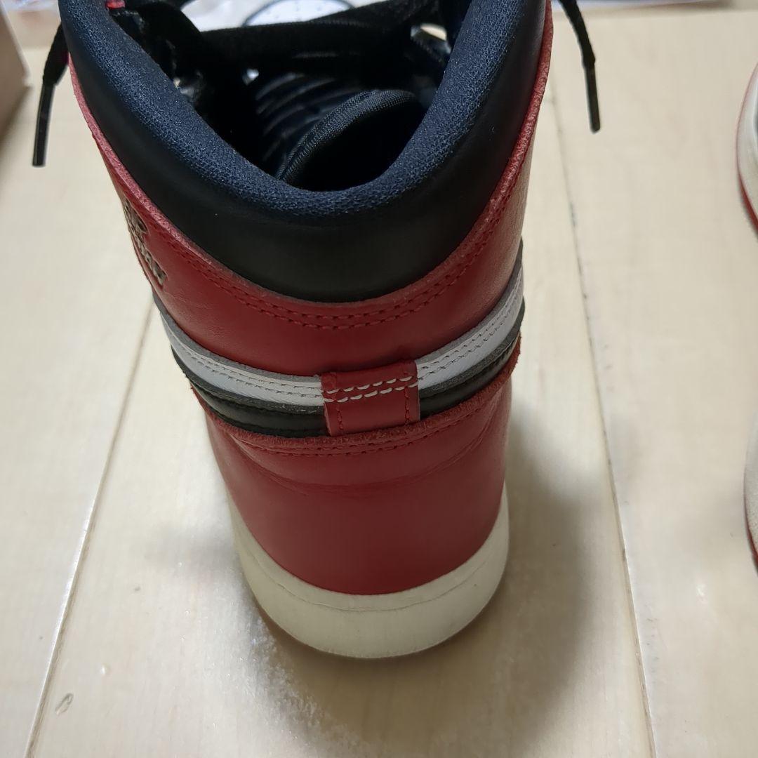 Nike Jordan 1 Retro High OG つま黒25cm箱付き