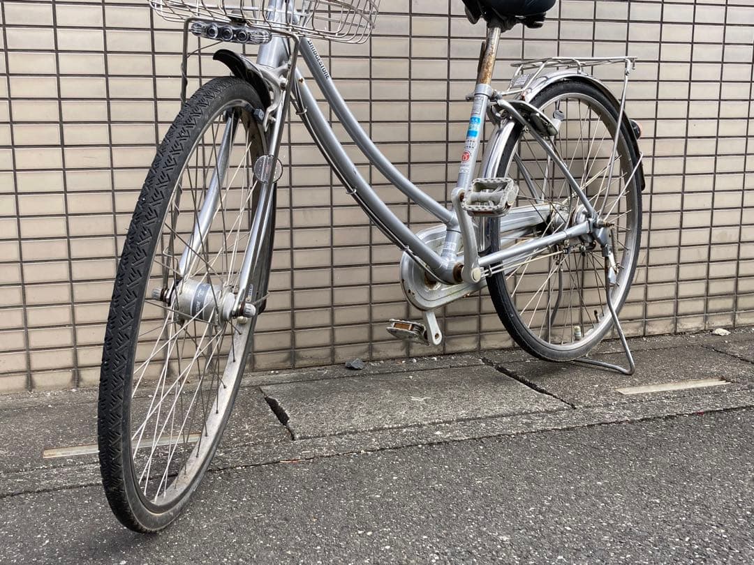 26インチ軽快車 BRIDGESTONE ブリヂストン 内装3速 オートライト