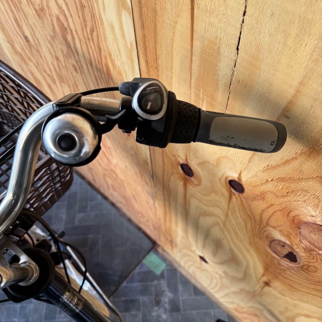 電動アシスト自転車 シティタイプ ネイビー