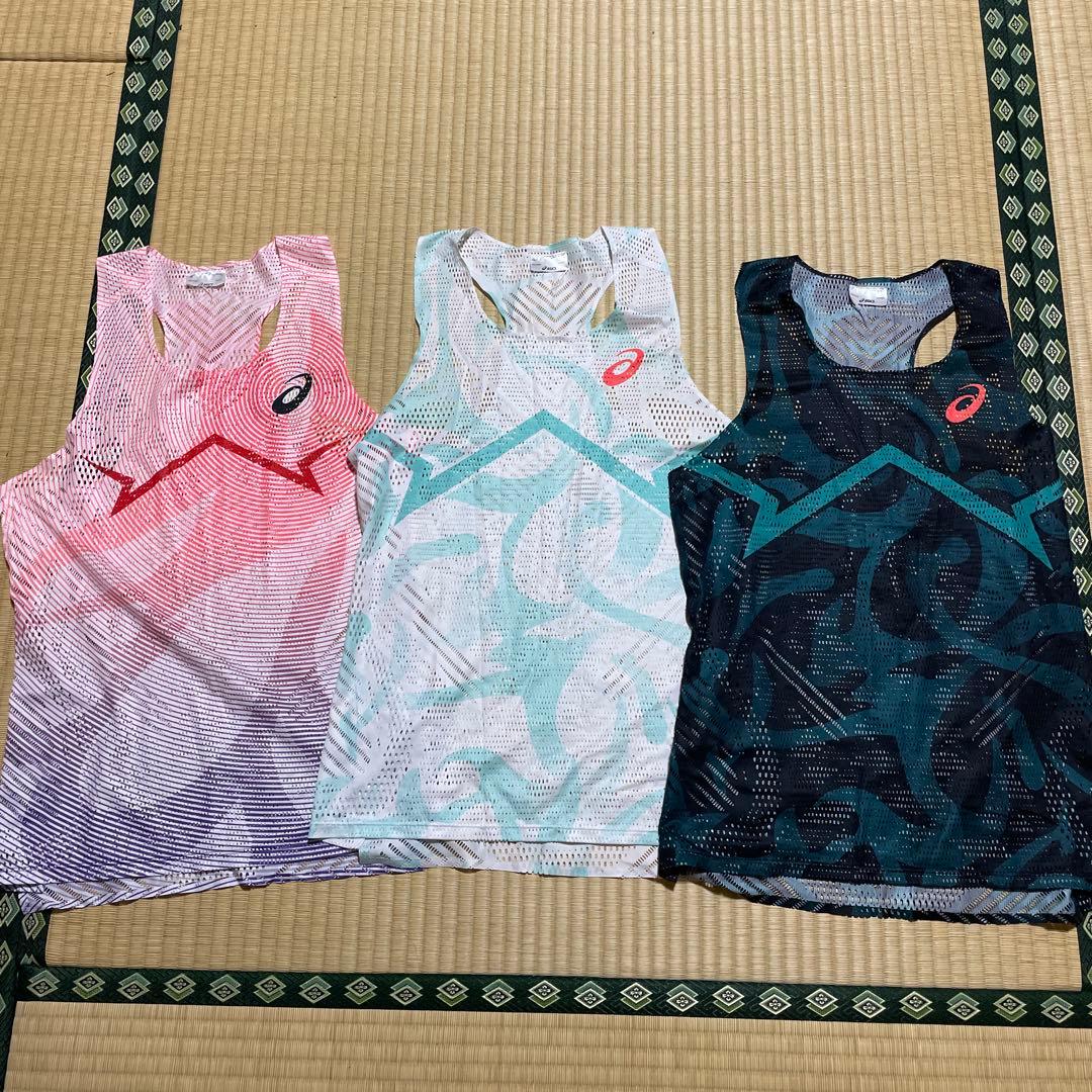 アシックス シングレット Sサイズ 3点セット