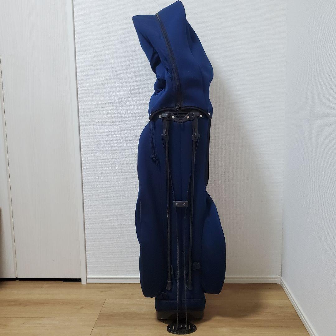BLUE TEE GOLF ネイビーキャディバッグ　スタンドタイプ