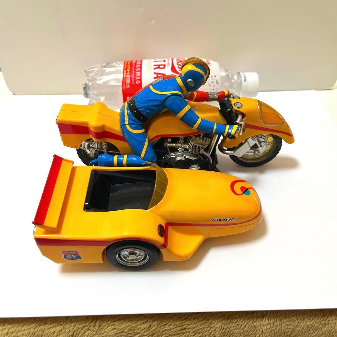 人造人間キカイダー R/C サイドマシーン　昭和　レトロ　当時物　フィギュア