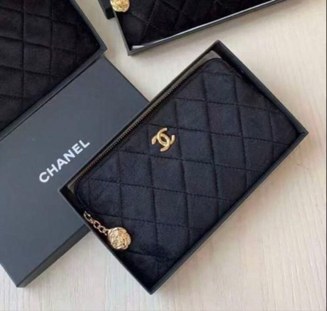 新品♡CHANELシャネル♡メイクアップポーチ♡ノベルティ♡クラッチバッグ