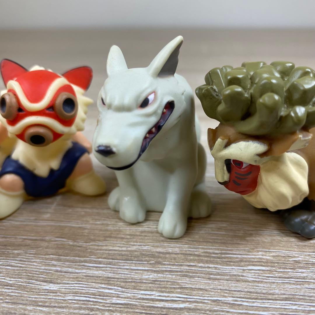 【廃盤稀少品】もののけ姫 指人形 4体セット どんぐり共和国