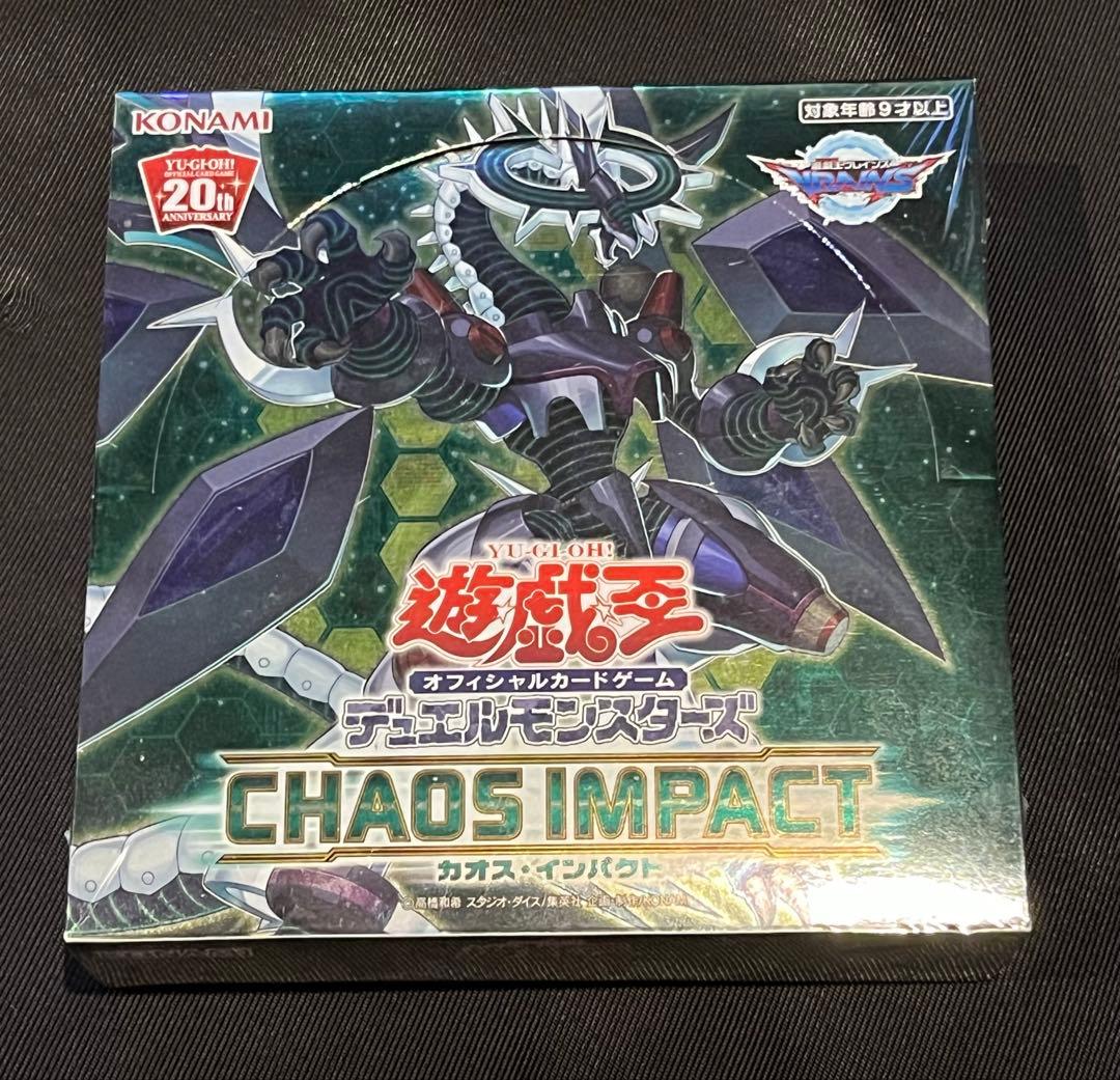 遊戯王　カオスインパクト　未開封　シュリンク付き　2BOX