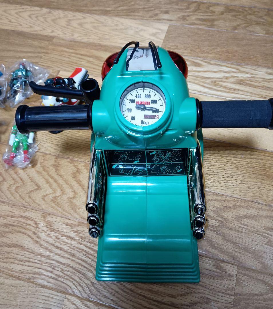 バンダイ 仮面ライダー ダッシュバイカーセット 1996年 人形&マシン3セット