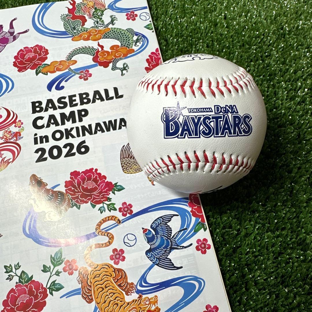 横浜DeNAベイスターズ 森敬斗選手　 直筆サインボール 2026沖縄キャンプ球