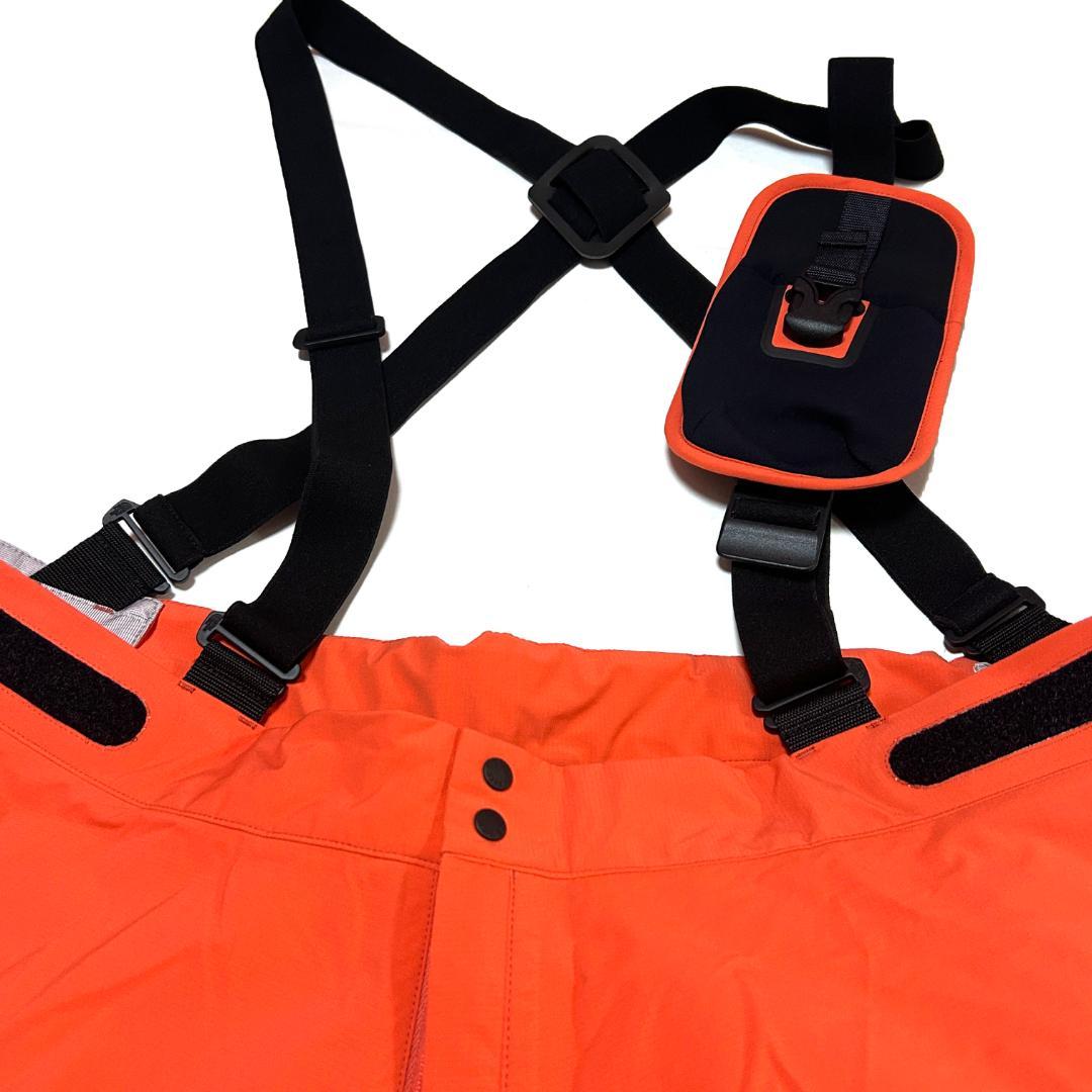 新品　ノースフェイス　XLサイズ　スキー スノボー アルパイン パンツ　オレンジ