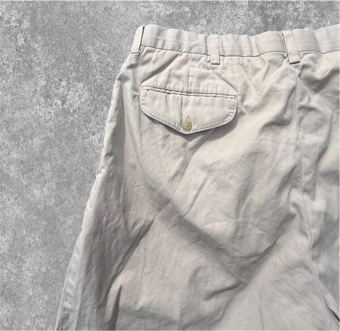 POLO GOLF RALPH LAURENポロゴルフ2タックパンツベージュ36
