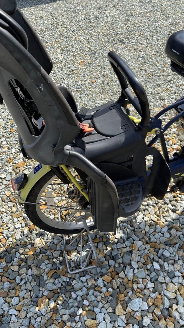 ゆきです。パナソニック ギュットミニDX子乗せ電動アシスト自転車