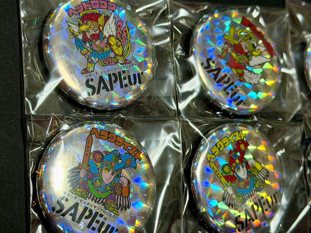 サプール ビックリマン SAPEur 缶バッジ 10種セット　ヘッドロココ