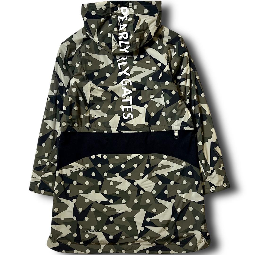 1 定価59,400円 パーリーゲイツ 中綿裏地一体型素材 ロングジャケット