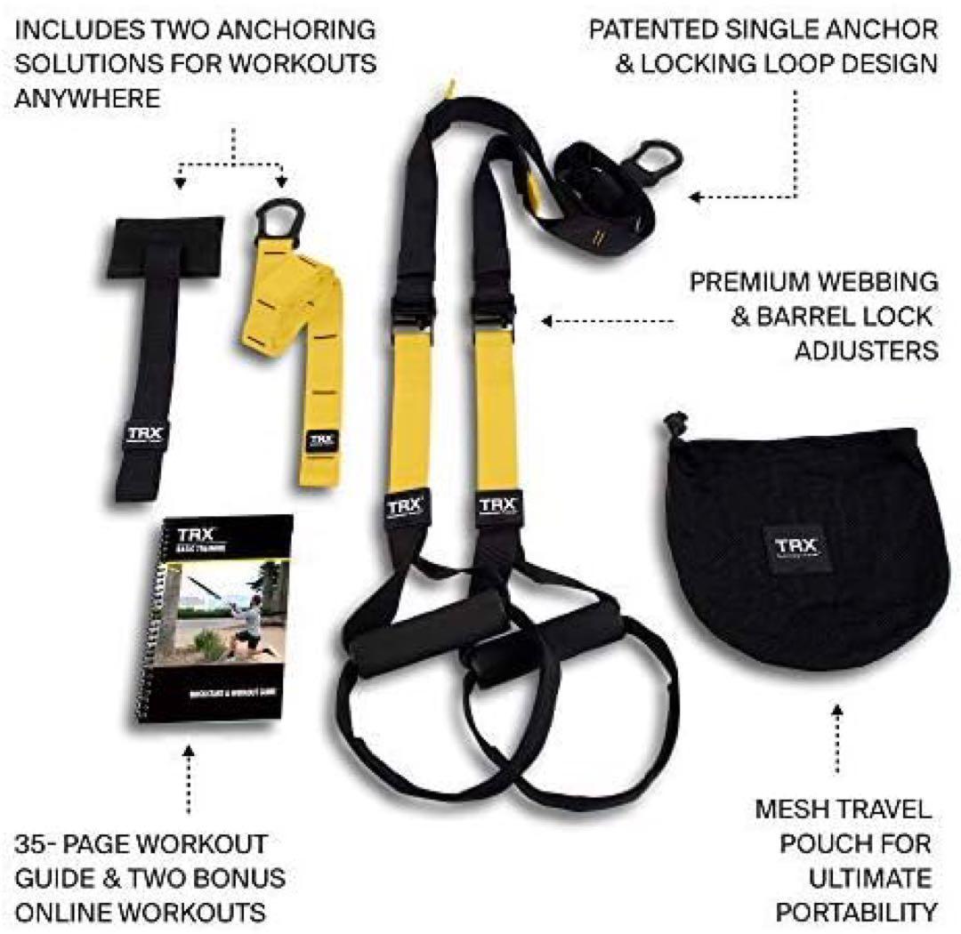 【新品】TRX - オールインワン サスペンショントレーナー - ホームジム